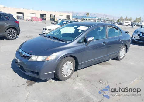 2009 Honda Civic Hybrid из США, поврежденный, VIN JHMFA36249S008166